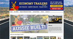 Desktop Screenshot of economytrailers.com.au