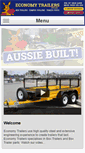 Mobile Screenshot of economytrailers.com.au